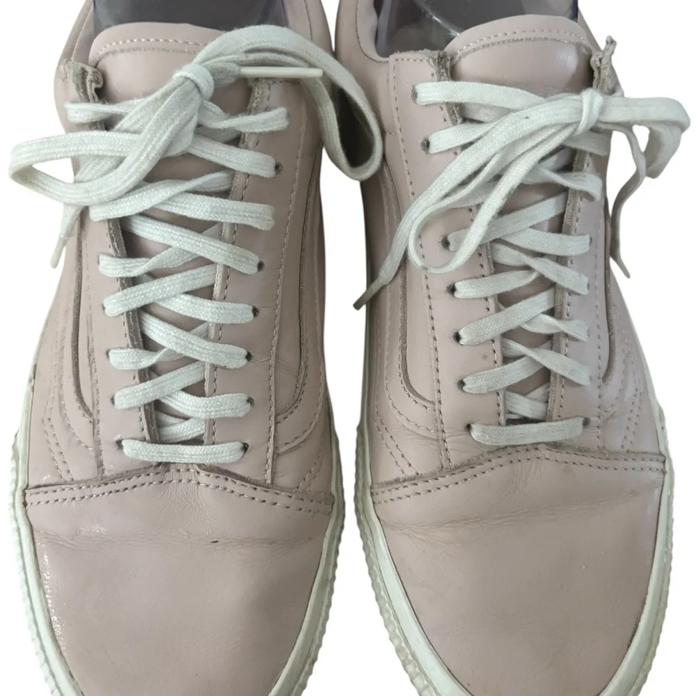 Vans Old Skool Embossed Sidewall Sepia Rose Leather Shows‎ Size 9 Womens